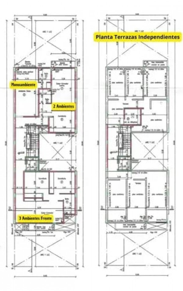 Departamento de 3 ambientes en Haedo con terraza propia